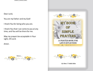 My Book of Simple Prayers - A Prayer Book for Life's Situations