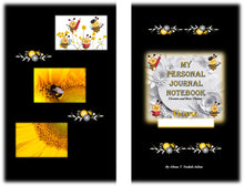 Load image into Gallery viewer, My Personal Journal Notebook - Flowers and Bees Theme
