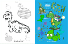 Load image into Gallery viewer, My Green Dinosaur Coloring Book
