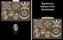 Load image into Gallery viewer, My African Adinkra Print Sketchbook
