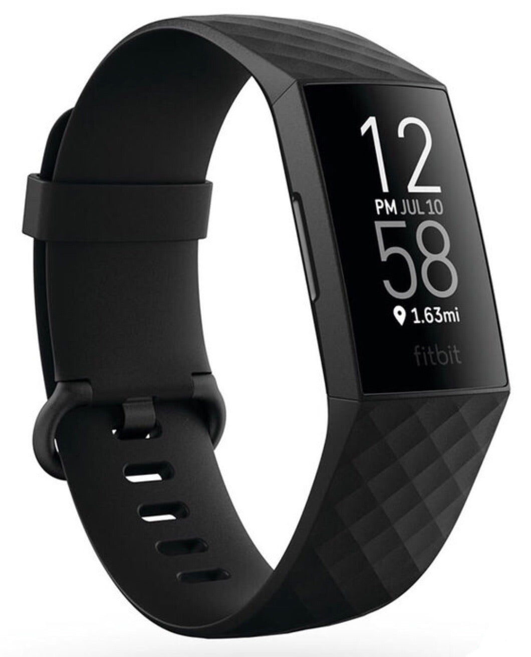 Fitbit Charge 4 Health & Fitness Tracker, Built In GPS Classic Band - Black