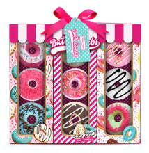Load image into Gallery viewer, Winter in Venice Doughnut Bath Bombs 9x100g Gift Set
