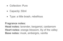Load image into Gallery viewer, FM 110 Pure Perfume Collection For Him by Federico Mahora 50m
