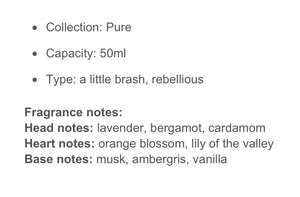FM 110 Pure Perfume Collection For Him by Federico Mahora 50m