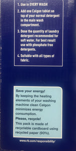 Calgon 3-in-1 Powerball Tabs 75 for Washing Machine - Laundry