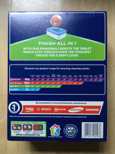 Finish All-in-1 Powerball XXXL 100 Tablets - Dishwasher Tablets