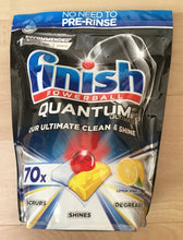 Load image into Gallery viewer, Finish Quantum Ultimate Lemon Dishwasher Tablets 70x

