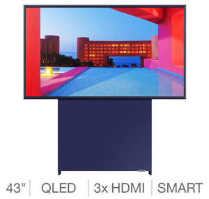 Samsung QE43LS05TAUXXU, The Sero, 43 Inch QLED, 4K Ultra HD Smart Television