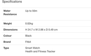 Fitbit Charge 4 Health & Fitness Tracker, Built In GPS Classic Band - Black