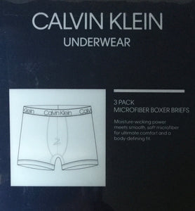Men’s Calvin Klein Boxer Briefs 3pack - Medium