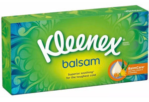 Kleenex Balsam Tissues BalmCare with Aloe Vera, Vitamin E & Calendula - 1x 6pack