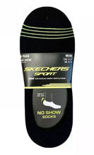 Load image into Gallery viewer, Men’s Skechers Sport No Show Non Slip 8pack One Size Socks
