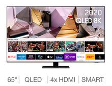 Load image into Gallery viewer, Samsung QE65Q700TATXXU 65 Inch QLED 8K Ultra HD Television - Black
