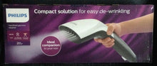 Load image into Gallery viewer, Philips Handheld Compact Garment Steamer GC301
