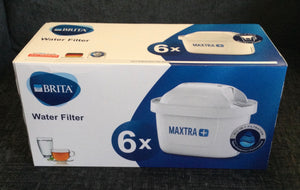 Brita Maxtra+ Water Filter 6x All-in-1 Filtration Fits All Brita Maxtra Systems