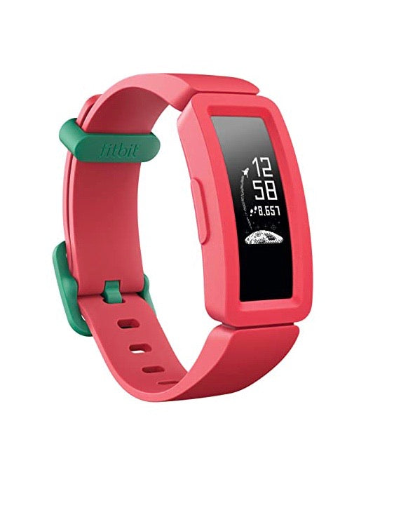 Fitbit Ace 2 Activity Fitness Tracker Smartwatch for Kids - Watermelon