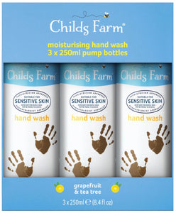Childs Farm Moisturising Hand Wash Grapefruit & Tea Tree 3 X 250ml