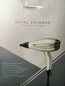 BaByliss Pro Pearl Shimmer Special Edition Hair Dryer 2200W