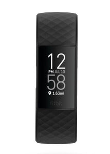 Fitbit Charge 4 Health & Fitness Tracker, Built In GPS Classic Band - Black