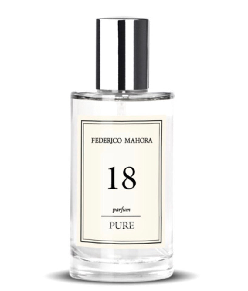 FM 18 Pure Collection Perfume For Her By Federico Mahora 50ml