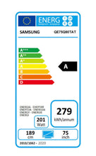 Load image into Gallery viewer, Samsung QE75Q80TATXXU 75 Inch QLED 4K Ultra HD Television - Black
