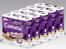 Load image into Gallery viewer, Cushelle Ultra Quilted 3-Ply Toilet Tissue 45rolls
