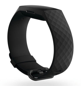 Fitbit Charge 4 Health & Fitness Tracker, Built In GPS Classic Band - Black